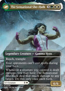 Jennifer Walters // The Sensational She-Hulk (Borderless) (0328) [Marvel Super Heroes] Foil