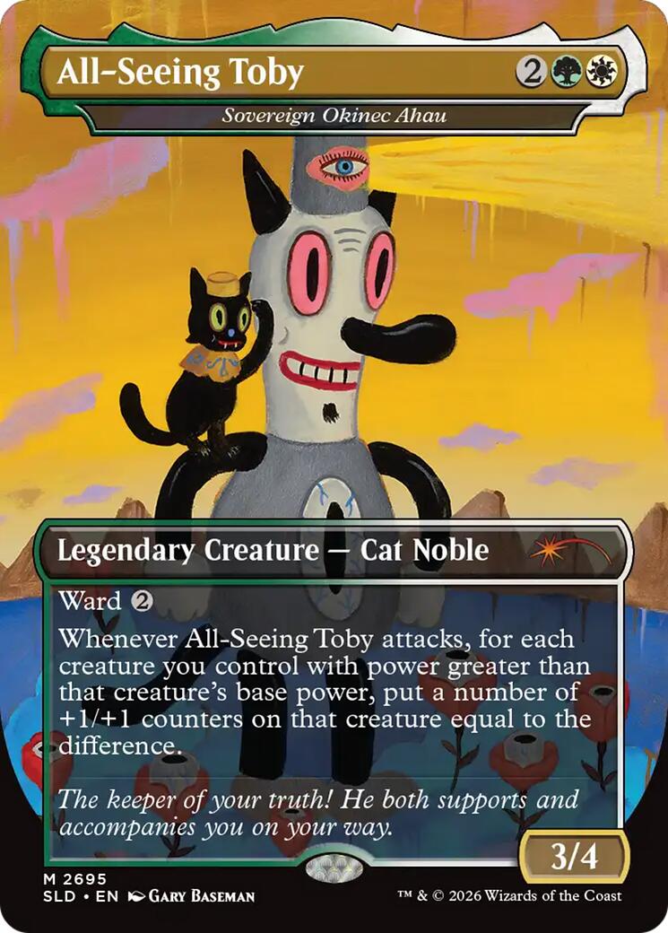 All-Seeing Toby - Sovereign Okinec Ahau [Secret Lair Drop Series] Foil