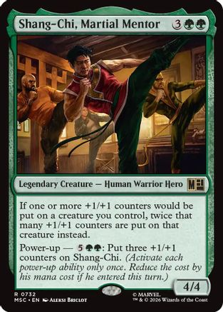 Shang-Chi, Martial Mentor [Marvel Super Heroes Commander] Foil