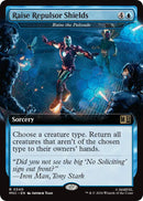 Raise Repulsor Shields - Raise the Palisade (Extended Art) [Marvel Super Heroes Commander] Foil