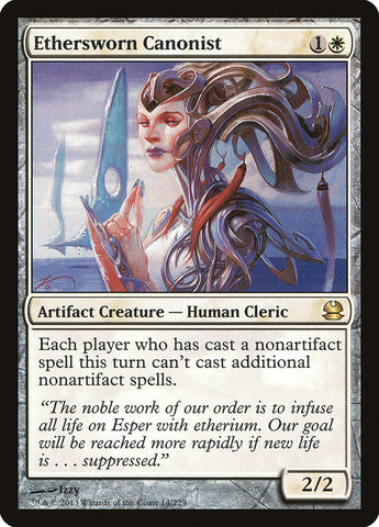 Ethersworn Canonist [Modern Masters] Foil
