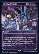 Invoke Despair (Showcase Soft Glow) [Kamigawa: Neon Dynasty] Foil