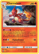 Charmeleon (2/70) [Sun & Moon: Dragon Majesty] Reverse Holofoil