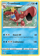Crawdaunt (039/163) [Sword & Shield: Battle Styles] Reverse Holofoil