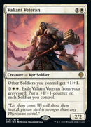 Valiant Veteran [Dominaria United] Foil
