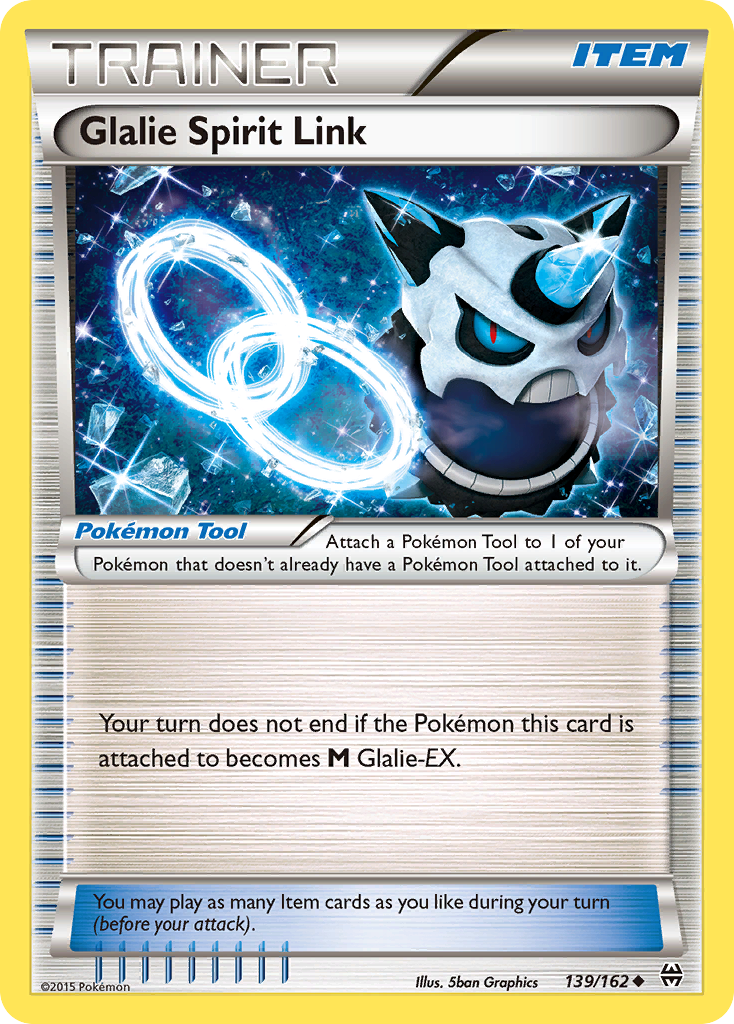 Glalie Spirit Link (139/162) [XY: BREAKthrough] Reverse Holofoil