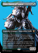 Omo, Queen of Vesuva (Borderless) [Modern Horizons 3 Commander] Foil