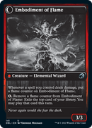 Flame Channeler // Embodiment of Flame [Innistrad: Double Feature] Foil