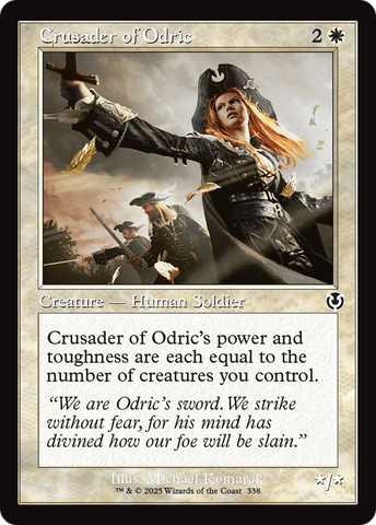 Crusader of Odric (Retro Frame) [Innistrad Remastered] Foil