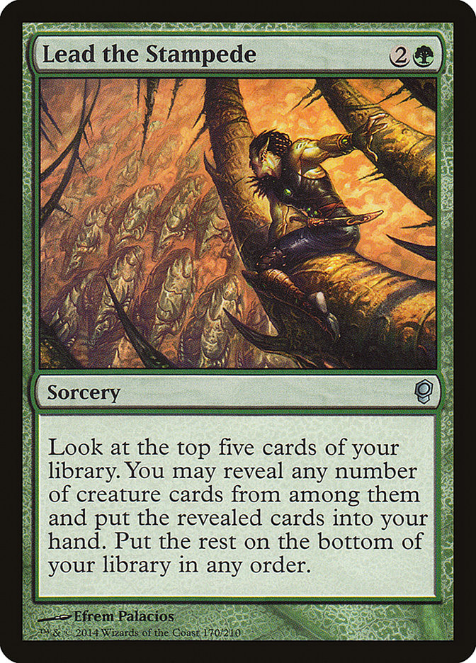 Lead the Stampede [Conspiracy] Foil