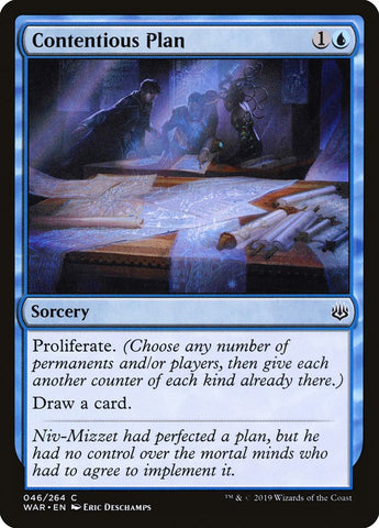 Contentious Plan [War of the Spark] Foil