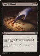 Sign in Blood [Modern Masters 2015] Foil