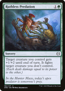 Ruthless Predation [Phyrexia: All Will Be One] Foil
