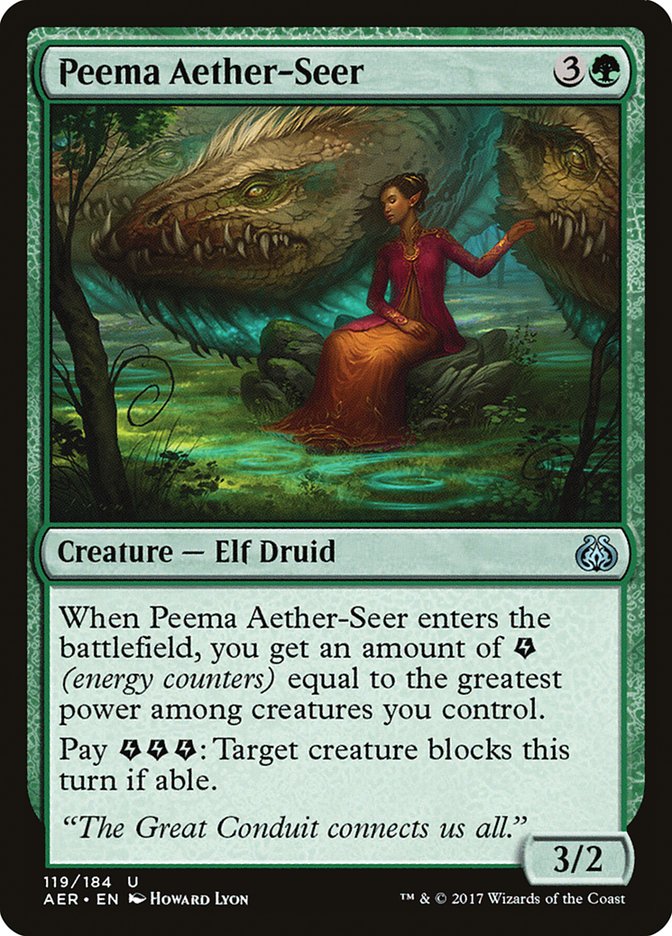 Peema Aether-Seer [Aether Revolt] Foil