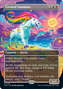 Crested Sunmare (Borderless) [Secret Lair Drop Series] Foil