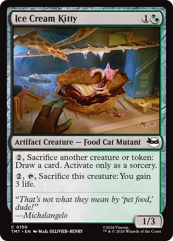 Ice Cream Kitty [Teenage Mutant Ninja Turtles] Foil