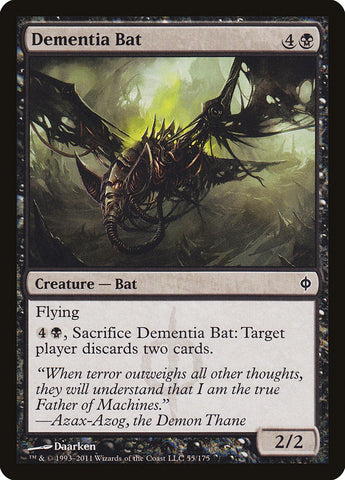 Dementia Bat [New Phyrexia] Foil
