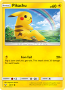 Pikachu (28/73) [Sun & Moon: Shining Legends] Reverse Holofoil