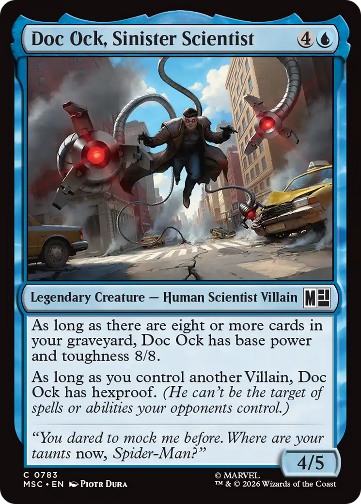 Doc Ock, Sinister Scientist [Marvel Super Heroes Commander] Foil