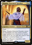 Niambi, Esteemed Speaker (Promo Pack) [Core Set 2021 Promos] Foil