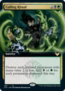 Culling Ritual (Extended Art) [Strixhaven: School of Mages] Foil