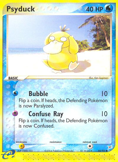 Psyduck (44/95) [EX: Team Magma vs Team Aqua] Reverse Holofoil