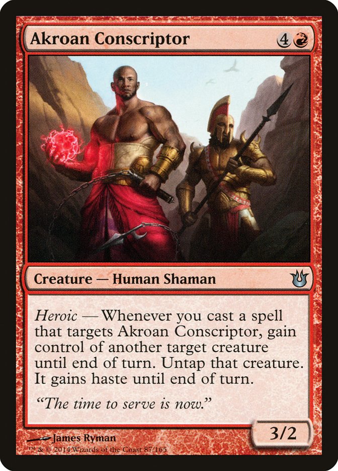 Akroan Conscriptor [Born of the Gods] Foil