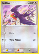 Taillow (72/109) [EX: Ruby & Sapphire] Reverse Holofoil