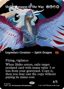 Shiko, Paragon of the Way (Borderless) [Tarkir: Dragonstorm] Foil