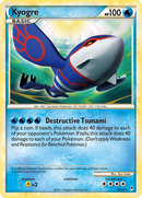 Kyogre (12/95) [HeartGold & SoulSilver: Call of Legends] Reverse Holofoil