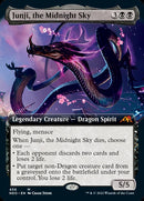 Junji, the Midnight Sky (Extended Art) [Kamigawa: Neon Dynasty] Foil