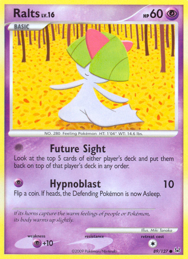 Ralts (89/127) [Platinum: Base Set] Reverse Holofoil