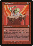 War Cadence [Mercadian Masques] Foil