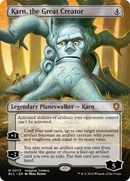 Karn, the Great Creator (Borderless) [Bloomburrow Commander] Foil
