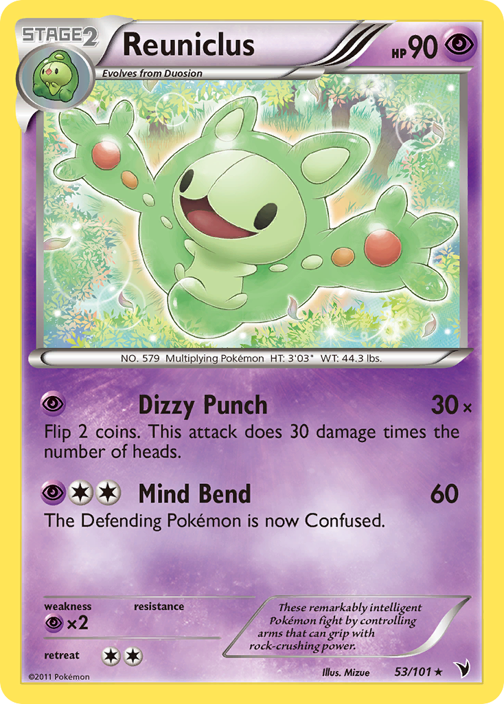 Reuniclus (53/101) [Black & White: Noble Victories] Reverse Holofoil