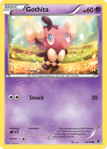 Gothita (44/98) [Black & White: Emerging Powers] Reverse Holofoil