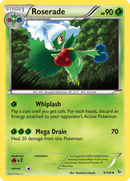 Roserade (9/106) [XY: Flashfire] Reverse Holofoil