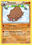 Piloswine (81/162) [XY: BREAKthrough] Reverse Holofoil