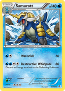 Samurott (41/149) [Black & White: Boundaries Crossed] Reverse Holofoil