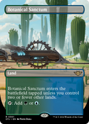 Botanical Sanctum (Borderless) [Outlaws of Thunder Junction] Foil