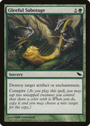 Gleeful Sabotage [Shadowmoor] Foil