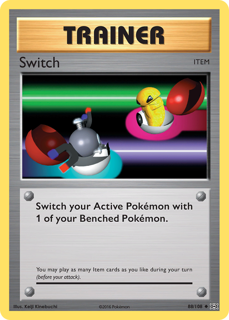 Switch (88/108) [XY: Evolutions] Reverse Holofoil