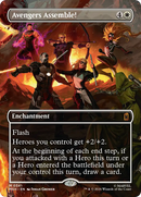 Avengers Assemble! (Borderless) (0341) [Marvel Super Heroes] Foil