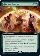 Glorious Sunrise (Extended Art) [Innistrad: Crimson Vow] Foil