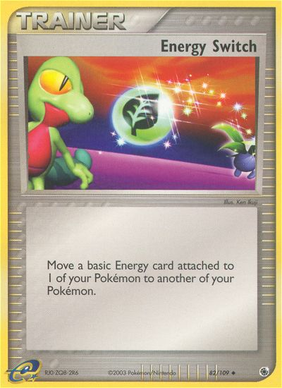 Energy Switch (82/109) [EX: Ruby & Sapphire] Reverse Holofoil