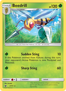Beedrill (3/111) [Sun & Moon: Crimson Invasion] Reverse Holofoil