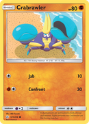 Crabrawler (121/236) [Sun & Moon: Cosmic Eclipse] Reverse Holofoil