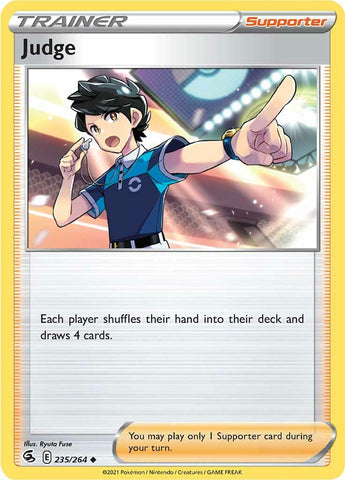 Judge (235/264) [Sword & Shield: Fusion Strike] Reverse Holofoil