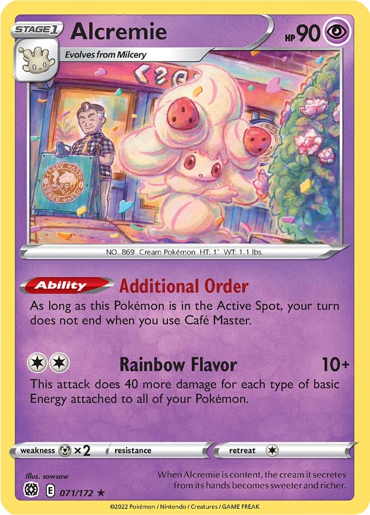 Alcremie (071/172) [Sword & Shield: Brilliant Stars] Reverse Holofoil