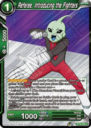 Referee, Introducing the Fighters (BT16-066) [Realm of the Gods] Parallel Foil